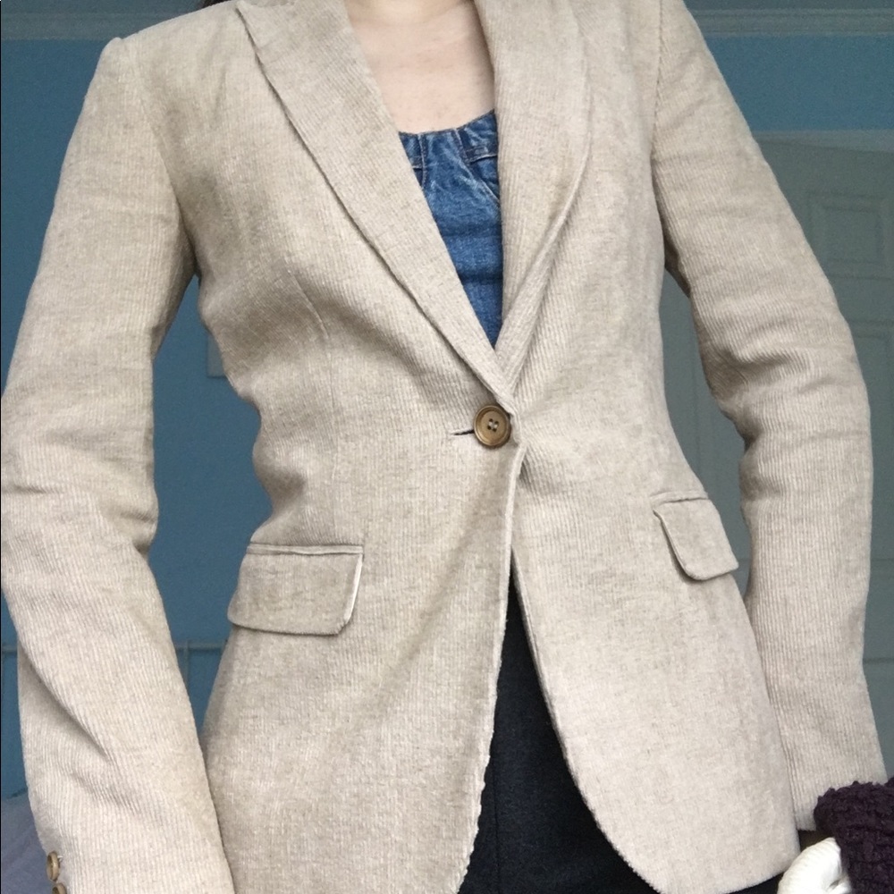 Zara Corduroy Blazer